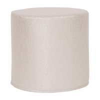 Elizabeth Austin Glam No Tip Cylinder Ottoman