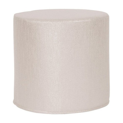 Elizabeth Austin Glam No Tip Cylinder Ottoman