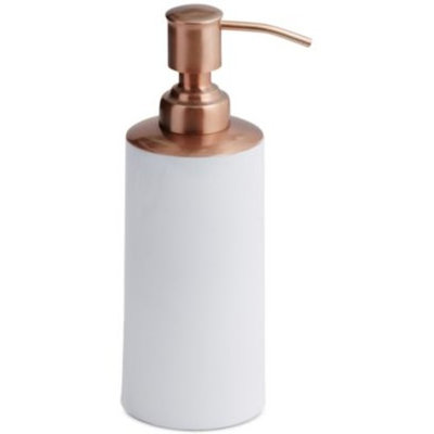 Tuxedo White Lotion Pump