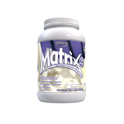 Syntrax Matrix 2.0 Sustained-Release Protein Blend, Simply Vanilla, 2 lbs