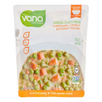 Vana Life Foods Legume Bowls Green Chickpeas Ready-to-Eat Entrees Chimichurri Coconut Butternut Squash 10 oz - Vegan