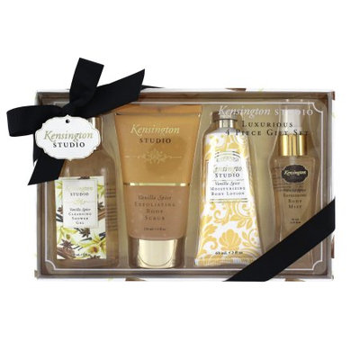 Swissco Kensington Studio Luxurious 4-Piece Gift Set, Vanilla Spice