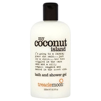 Treacle Moon Coconut Island Bath & Shower Gel 500ml (PACK OF 4)
