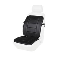 Kool Kooshion 60-287005B Faux Leather Full Seat Cushion, Black