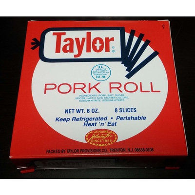 Taylor Pork Roll 6 Ounces Pre-Sliced (12 Pack)