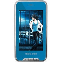 Visual Land - V-Touch Pro 8GB Video MP3 Player - Blue