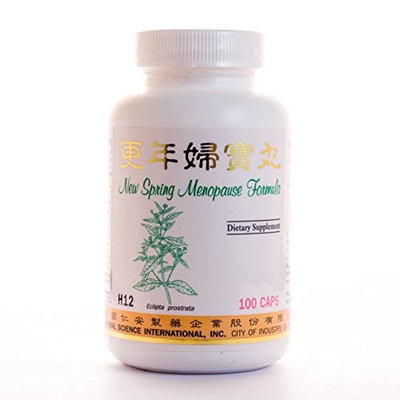 Spring Menopause Formula Dietary Supplement 500mg 100 capsules (Geng Nian Fu Bao Wan) H12 100% Natural Herbs