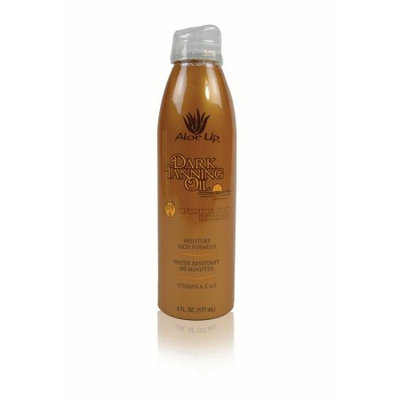 Aloe Up SPF 4 Dark Tanning Oil Continuous Spray, 6 Oz
