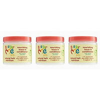(PACK OF 3) JUST FOR ME Hair Milk Nourishing Leave-In Conditioner 15oz: Beauty