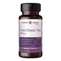 Vitamin World Vitex Chaste Tree 400 mg, Supports Menstrual & Menopausal Health 100 rapid release capsules