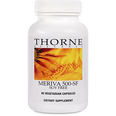 Thorne Research - Meriva-500 SF (Soy Free) - Curcumin Phytosome Supplement - 60 Capsules