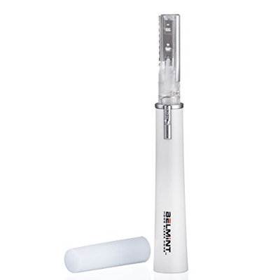 Professional Personal Trimmer | Nose Hair Trimmer |Hair Trimmer for Face, Nose & Body Hair | Features Super Bright LED Light & 2 Comb Attachments | 100% Money Back Guarantee