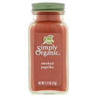 Frontier Co-op Simply Organic, Spice Smoked Paprika Bottle, 2.72 Oz (Pack Of 6)