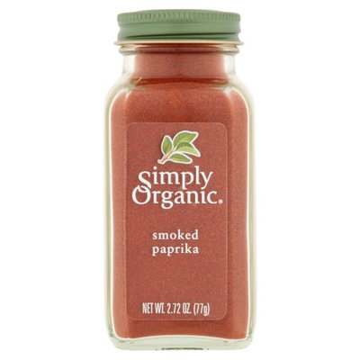 Frontier Co-op Simply Organic, Spice Smoked Paprika Bottle, 2.72 Oz (Pack Of 6)