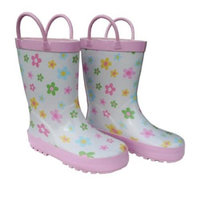 Pastel Posies Girls Rain Boots 11-3
