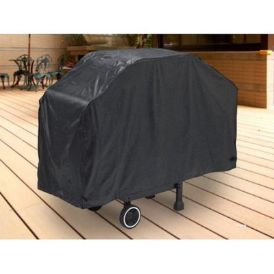 Kapscomoto Deluxe Waterproof Barbecue Gas Propane Grill Cover Black Large 64