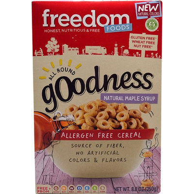 Freedom Foods Gluten Free All Round Cereal Maple Syrup - 8.8 oz pack of 3
