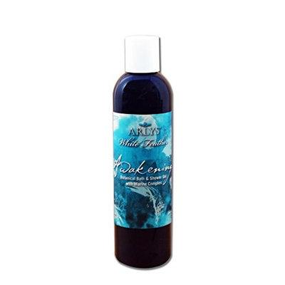 White Feather Awakening Botanical Bath & Shower Gel with Marine Complex - 8 oz.