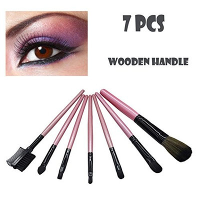 Make-up Brush,LtrottedJ Womens 7 Pcs Wood Makeup Brush EyeShadow Brush Cosmetics Blending Brush