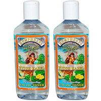 Humphrey's Citrus Witch Hazel Oil Controlling Facial Toner (Pack of 2), Removes and Controls Oil, With Aloe Vera, Meadowsweet, Apple, Calendula, Chamomille, White & Green Tea and Lavender, 8 fl. oz.