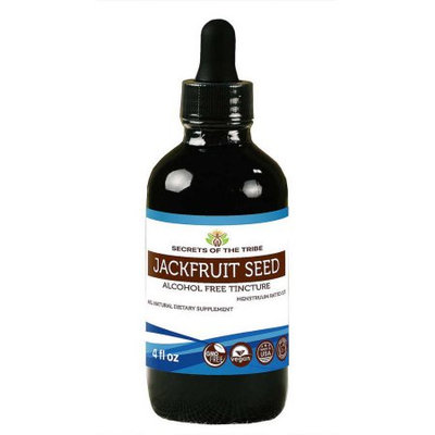 Nevada Pharm Jackfruit Seed Tincture Alcohol-FREE Extract, Wildcrafted Jackfruit Seed (Artocarpus heterophyllus) Dried Seed 4 oz