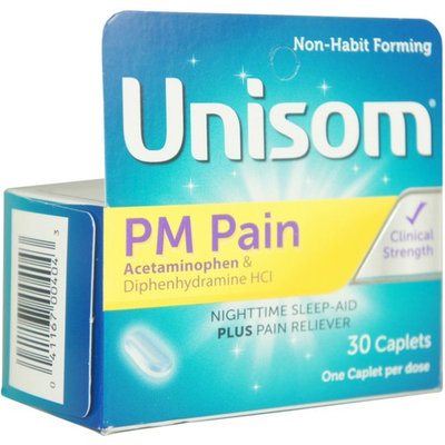 Unisom PM Pain SleepCaps 30 Caps