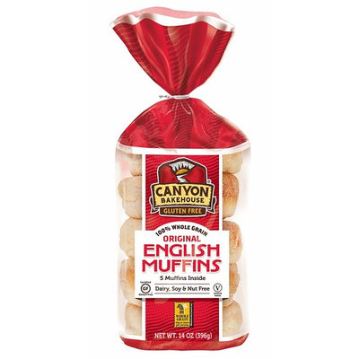 Canyon Bakehouse Gluten Free English Muffins, 14 oz.