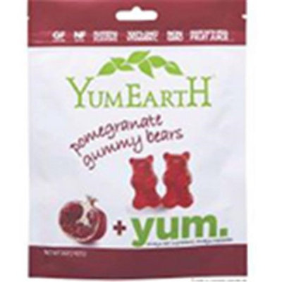 Yummy Earth YumEarth Gummy Bears Pomegranate 5 oz