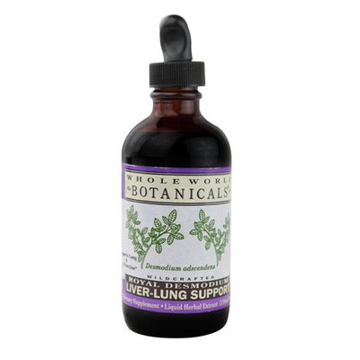 Whole World Botanicals Liver Lung Support Royal Desmodium 4 oz