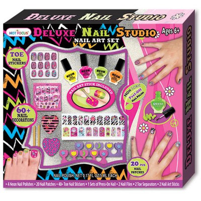 Hot Focus Deluxe Nail Studio Nail Art Set