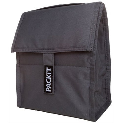 PackIt Freezable Lunch Bag, Black