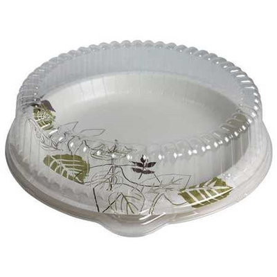DIXIE L10SXP Plate Dome Lid,10-1/8 In, Clear, PK250