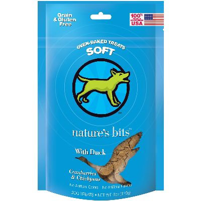 Nature's Bits Dog Treats 6oz-Duck Soft