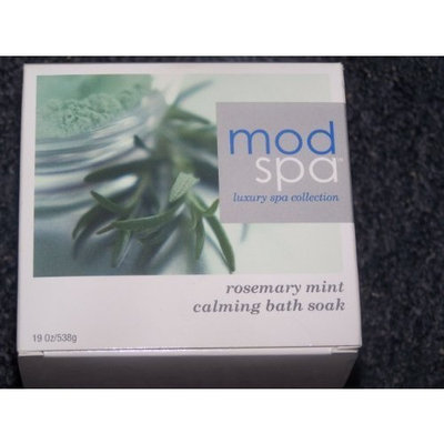 Mod Spa Luxury Spa Collection Rosemary Mint and Calming Bath Soak