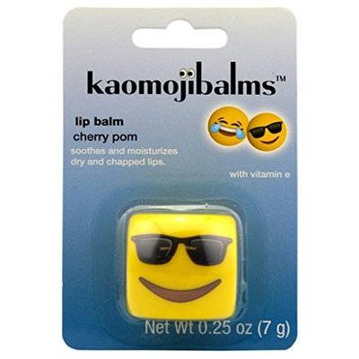 Kaomojibalms Lip Balm - Sunglasses - Cherry Pom