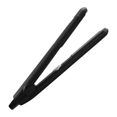 Nubi Hair Get It Straight 1 Inch Ceramic Flat Iron | Offers Adjustable Temperature and Floating Plate Technology | Black