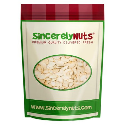 Sincerely Nuts Pumpkin Seeds, Yellow Roasted and Unsalted, 1 lb