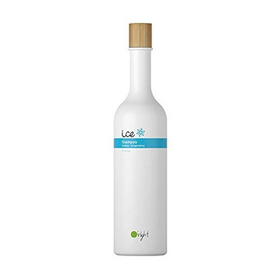 O'right Ice Shampoo (400ml) Cooling and Invigorating, Sulfate Free, SLS Free, Gluten Free, Vegan Friendly