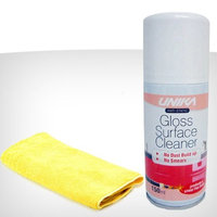 Unika Anti-Static Gloss,Glass surface Cleaner+ Cloth