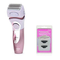 Panasonic ES2216PC Close Curves Women’s Electric Shaver, 4-Blade Cordless Electric Razor with Bikini Attachment and Pop-Up Trimmer, Wet or Dry Shaver Operation