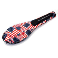 Z-Comfort Essential Ceramic Hair Detangling Brush American Flag