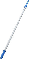 Unger Home Cleaning Supplies 6 ft. -12 ft. Telescopic Pole Aluminum 2-Stage with Connect and Clean Locking Cone and PRO Locking Collar 962740