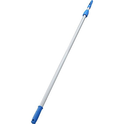 Unger Home Cleaning Supplies 6 ft. -12 ft. Telescopic Pole Aluminum 2-Stage with Connect and Clean Locking Cone and PRO Locking Collar 962740