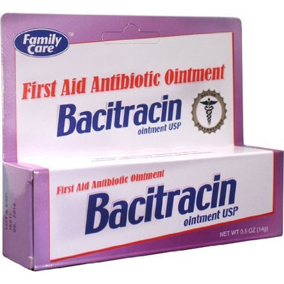 Family Care Bacitracin ZincOintment Bulk Case of 24