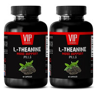Theanine green tea - L-THEANINE MOOD SUPPORT - Mental boost - 2 Bottles 120 capsules
