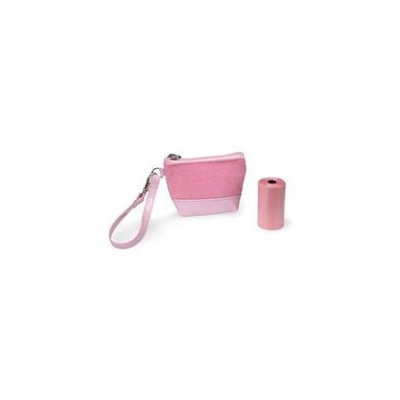 Clean Go Pet ZW5135 75 Waste Bag Wristlet Petal Pink
