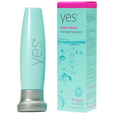 Yes Organic Water-Based Personal Lubricant 2.6 oz