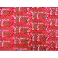DecorDogz Galore J13S Christmas Tis the Season RED Small Bandana