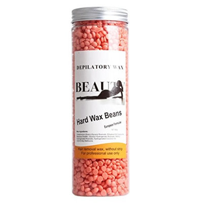 Wax Beans, Leoy88 No Strip Depilatory Hot Film Hard Wax Pellet Waxing Bikini Hair Removal Bean