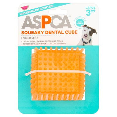 ASPCA Orange Squeaky Dental Cube